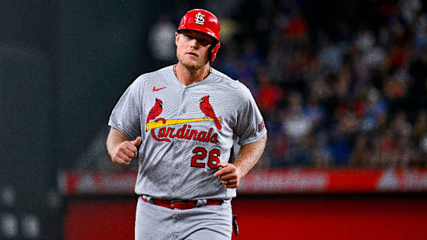St. Louis Cardinals first baseman Luken Baker